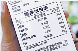 食品营养标签检测