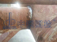 钢管立柱支架焊缝检测
