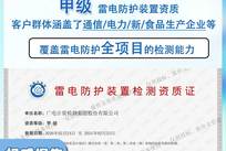 甲级/乙级防雷检测-雷电防护装置检查
