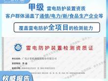 甲级/乙级防雷检测-雷电防护装置检查
