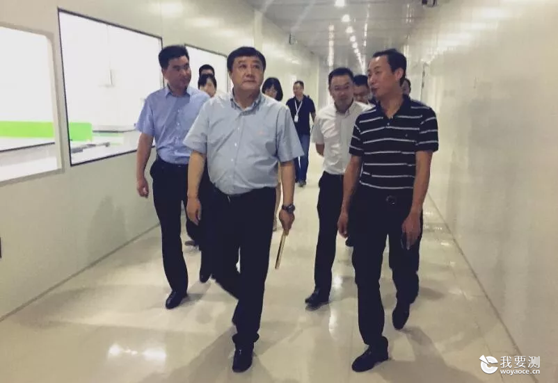 姑苏区委副书记、区长徐刚一行视察康达检测环境实验室新址 