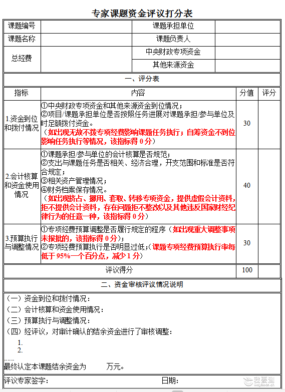 仪器专项项目绩效评价系列讲座——5项目财务准备与审计