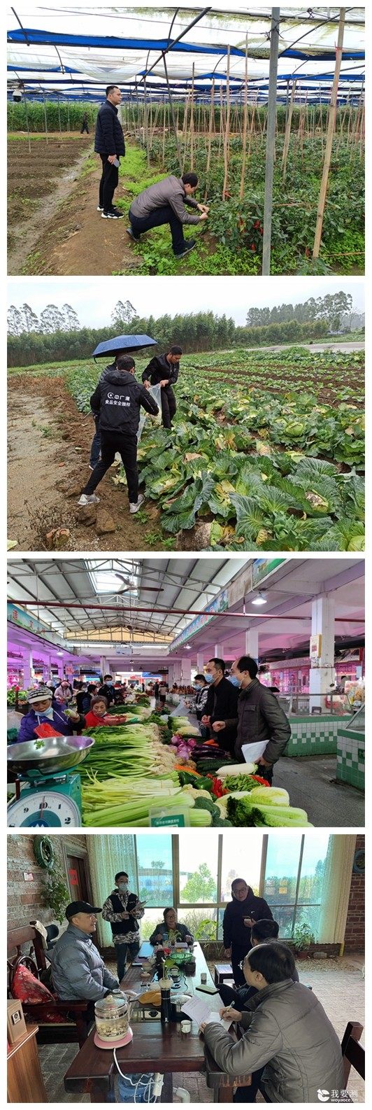 中广测赴省内多地开展省级种植业产品质量安全风险监测工作