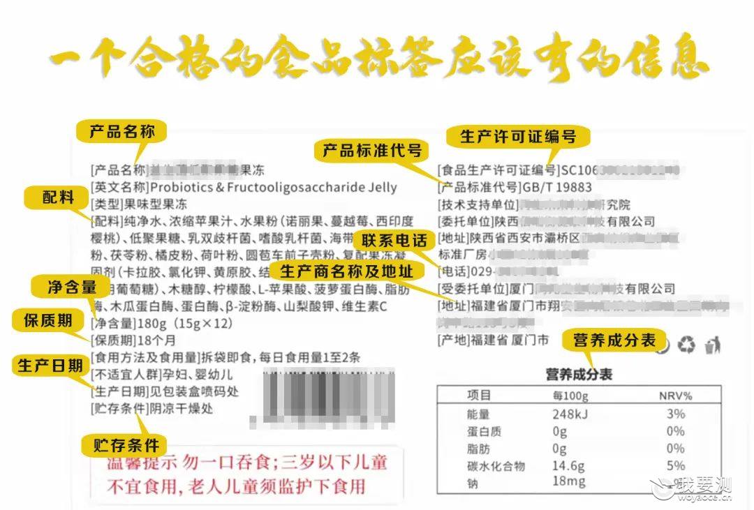 读懂食品标签 让您放心“买买买”