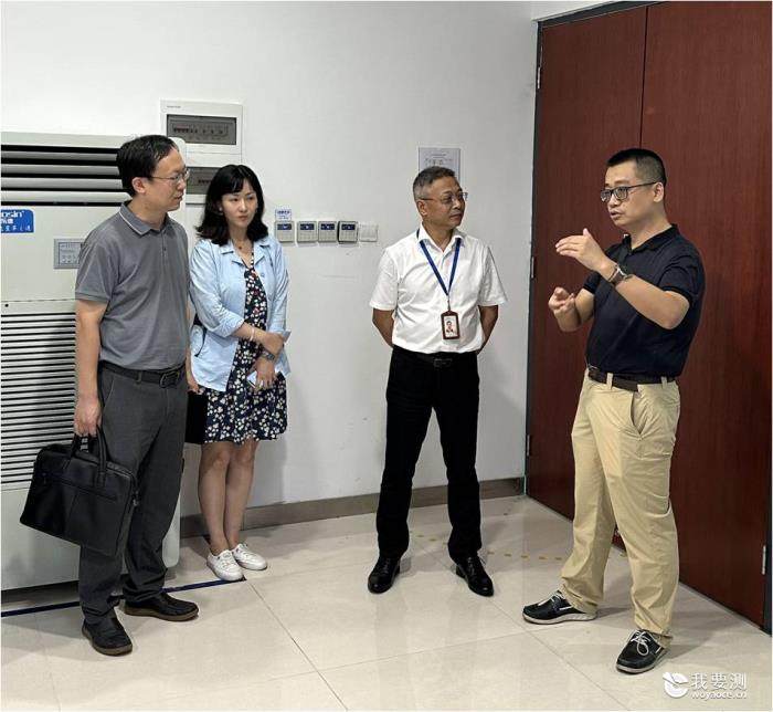 闵行区科委副主任吴畯一行赴燃气检测公司调研走访