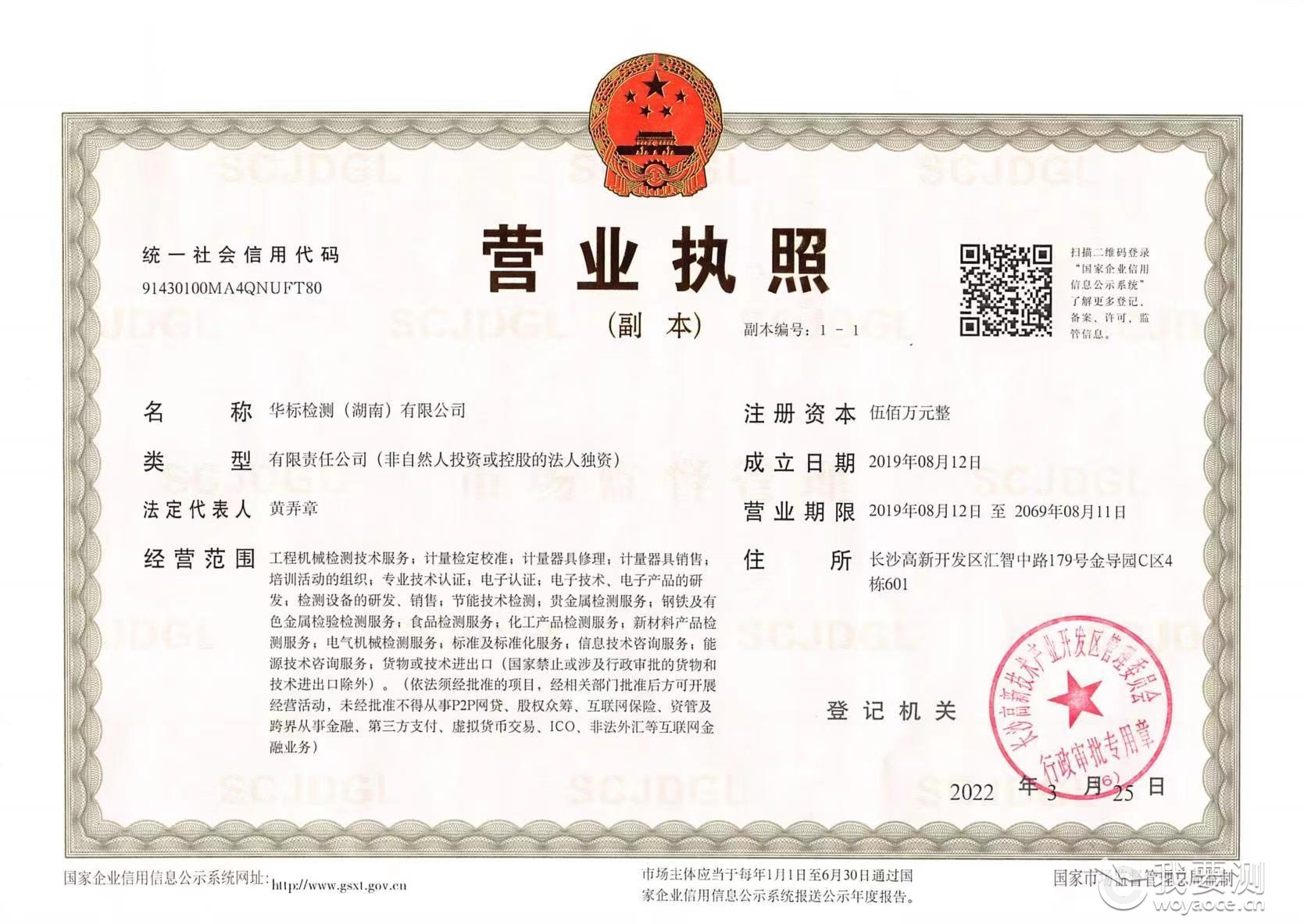 华标检测